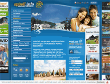 Tablet Screenshot of euro-air-camp.spindleruv-mlyn.com